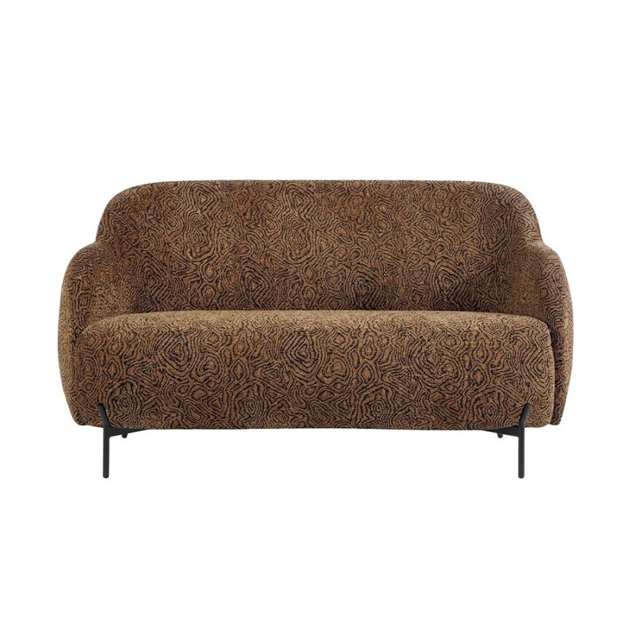 Canapea cu doua locuri pentru lounge Contractin, Glamour Iron 2P